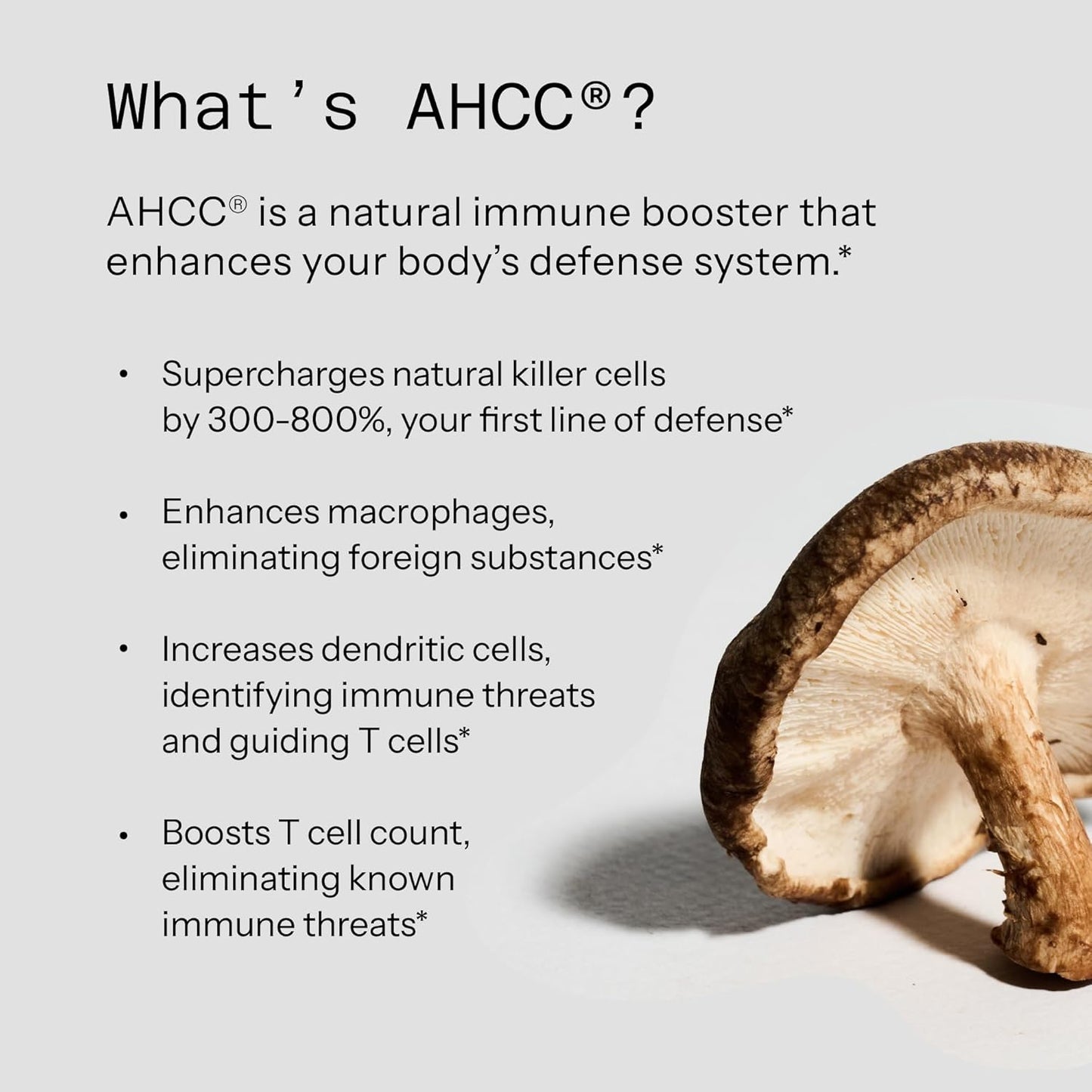 AHCC® - Kinoko® Platinum